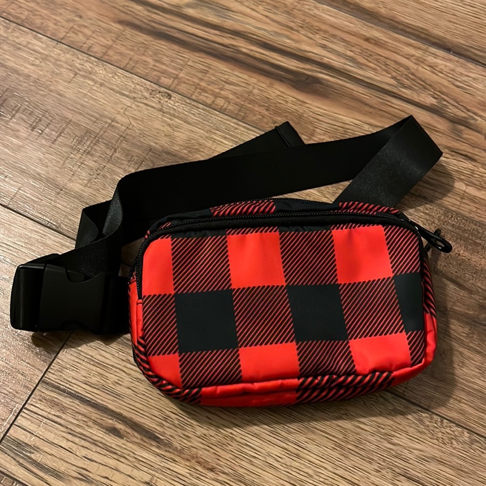 Buffalo Plaid Fanny Pack